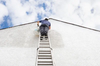 Peinture extérieure à Pampelonne — façades et ravalement